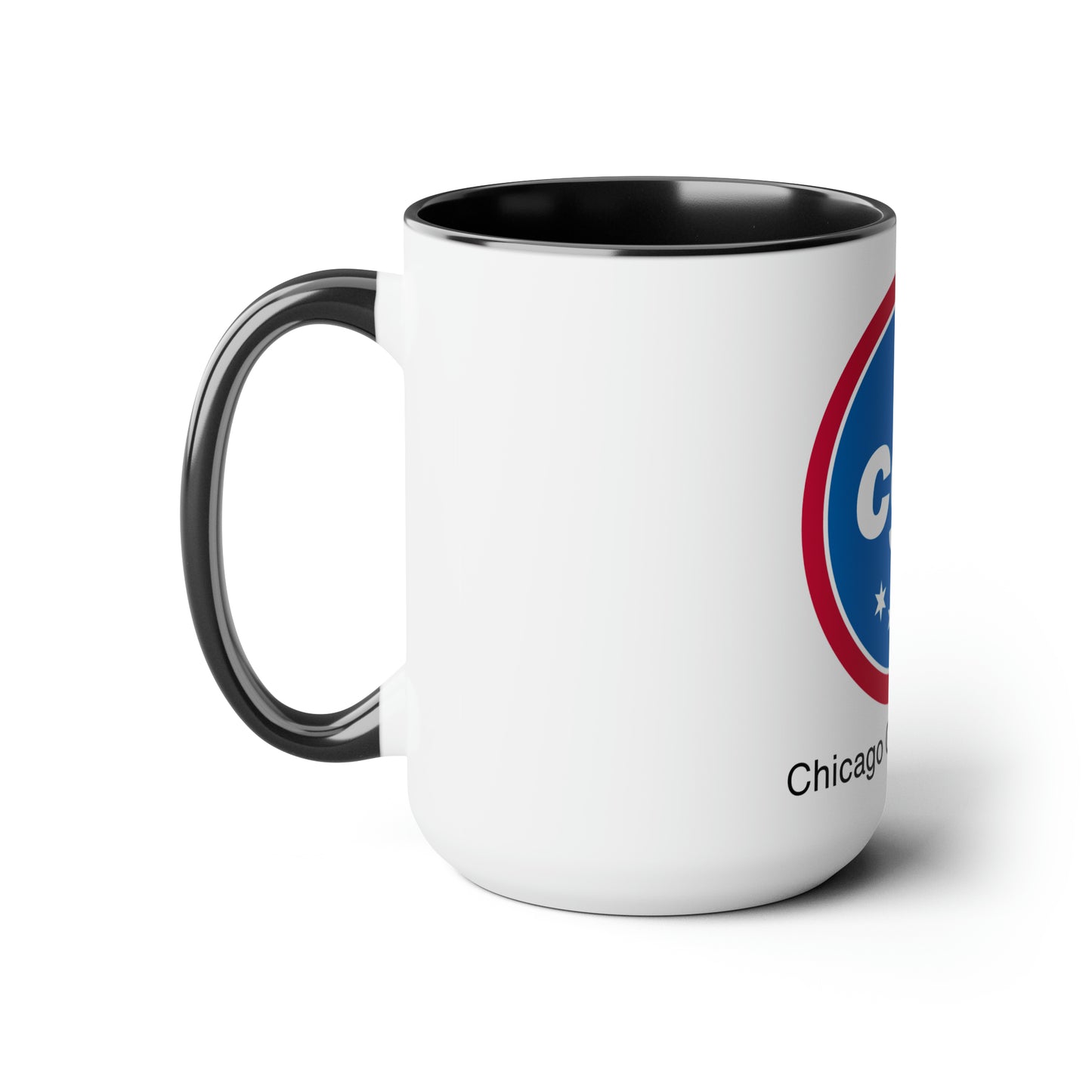 Two-Tone Coffee Mugs, 15oz